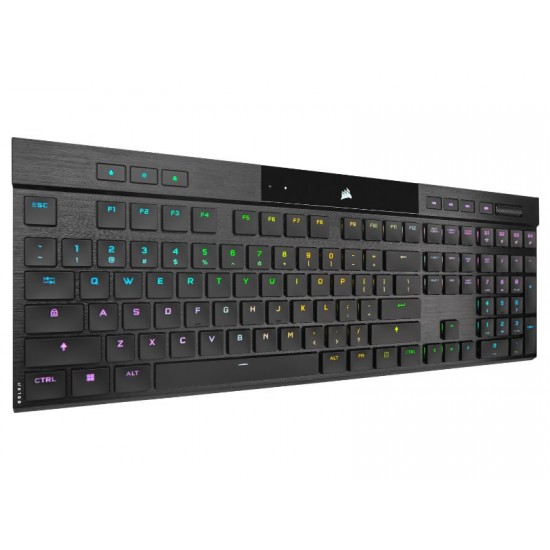 Corsair Wireless Ultra Thin Mechanical Gaming Keyboard K100 Air RGB - Cherry MX Ultra Low Profile Tactile - US Layout - CH-913A01U-NA