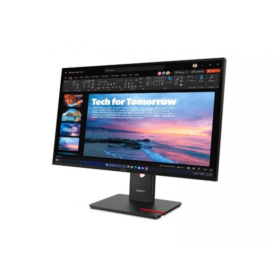 Monitor Lenovo ThinkVision T27QD-40 27'' QHD IPS/HDMI/USB-A/ USB- C/Ethernet/ Speakers/3Y Warranty 64AAGAT2EU