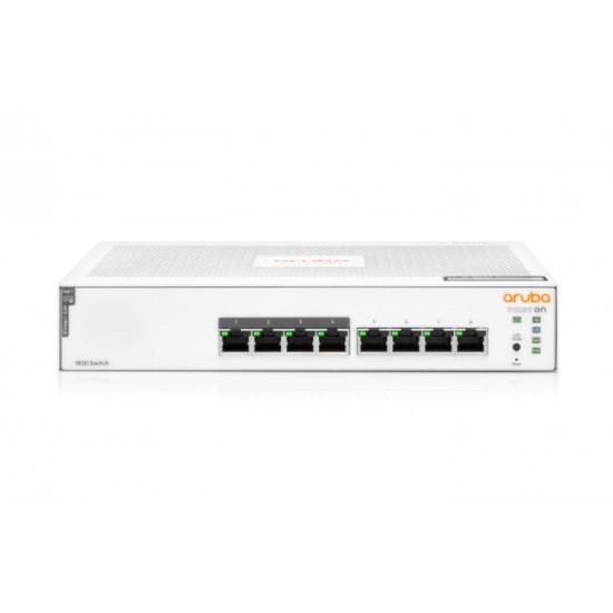 HPE Aruba Instant On 1830 8G 4p Class4 PoE 65W Switch (JL811A)