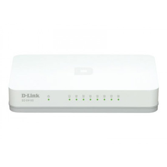 D-Link Desktop Switch 8-Port Gigabit Easy (GO-SW-8G)