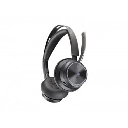 Poly Voyager Focus 2 Microsoft Teams Certified USB-C-C Headset +USB-C/A Adapter (9T9J4AA)