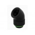 CORSAIR HYDROX FTG ADP XF 45° RTR BLK 2P