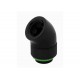 CORSAIR HYDROX FTG ADP XF 45° RTR BLK 2P