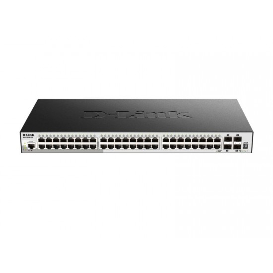 D-Link Switch 52-port Stackable Gigabit ncluding 4 10GbE SFP+ ports (DGS-1510-52X)