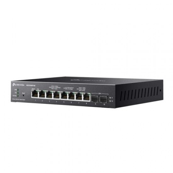 TP-Link Omada Managed Smart Switch L2 PoE+ with 8xEthernet Ports and 2xSFP Slots (SG2210XMP-M2)