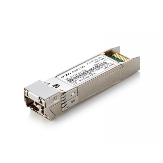 HPE Aruba Instant On 10G SFP+ LC SR 300m OM3 MMF Transceiver (R9D18A)
