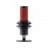 HyperX QuadCast 2 USB Microphone - Red Lighting - Black - 872V1AA