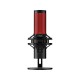 HyperX QuadCast 2 USB Microphone - Red Lighting - Black - 872V1AA