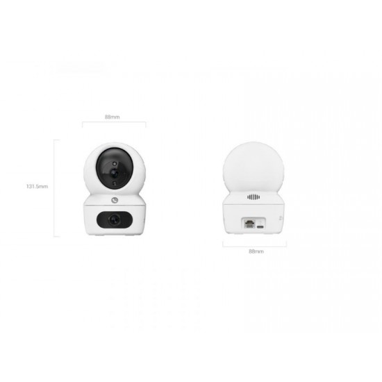 Ezviz Camera H7c Dual-Lens Pan Tilt Wi-Fi (H7c)