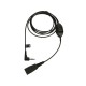 Jabra QD Cord to 3.5 mm jack in-line call-answering (8735-019)