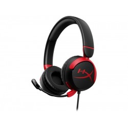 HyperX Cloud Mini On Ear Wired Gaming Headset Black/Red - 7G8F4AA