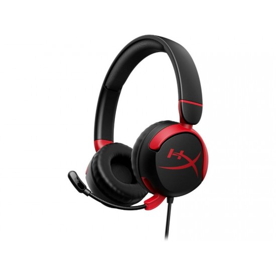 HyperX Cloud Mini On Ear Wired Gaming Headset Black/Red - 7G8F4AA