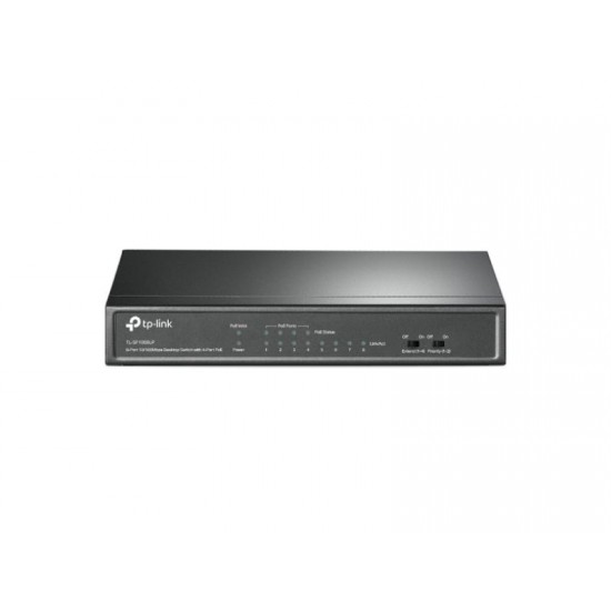 Tp-Link 8-Port 10/100Mbps Desktop Switch with 4-Port PoE (TL-SF1008LP)