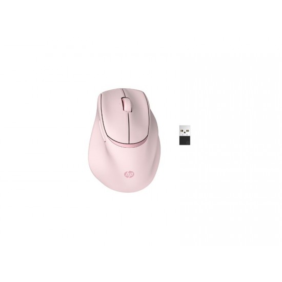 HP Tilt Ergonomic Pink Mouse 720M BH7N4AA