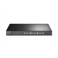 Tp-Link JetStream 24-Port Gigabit and 4-Port 10GE SFP+ L2+ Managed Switch with 24-Port PoE+ (TL-SG3428XMP)