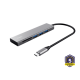 HUB USB-C TRUST HALYX & CARDREADER 24191