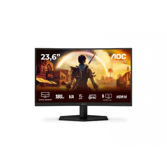 Monitor AOC C24G42E / 23.6''-1920x1080-VA-165Hz-1ms / Curved / - / PN C24G42E