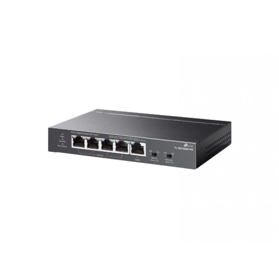 TP-Link Switch 5-Port Gigabit Desktop PoE+ with 1-Port PoE++ In and 4- Port PoE+Out (TL-SG1005P-PD)