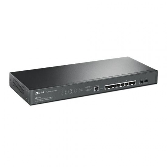 Tp-Link JetStream 8-Port 2.5GBASE-T and 2-Port 10GE SFP+ L2+ Managed Switch with 8-Port PoE+ (TL-SG3210XHP-M2)