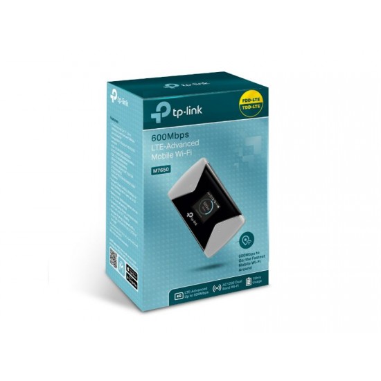 Tp-Link 600Mbps LTE-Advanced Mobile Wi-Fi (M7650)