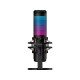 HyperX QuadCast S USB Microphone - RGB Lighting - Black/Grey - 4P5P7AA