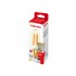 TOSHIBA LED FILAMENT AMBER T25 E14 4.5W 2200K