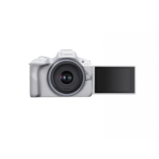 Canon EOS R50 WH + RFS18-45 S SEE