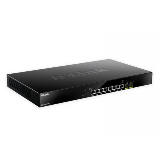 D-Link Switch Managed PoE 10-Port 2 SFP+ Ports (DMS-1100-10TP)
