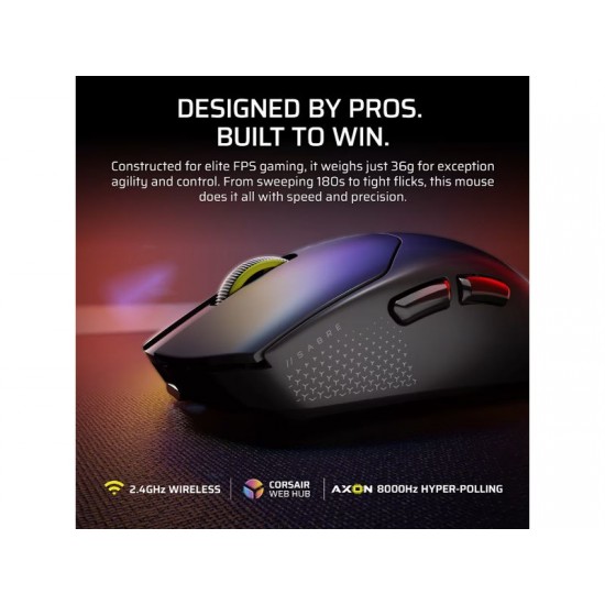 CORSAIR Mouse SABRE v2 PRO Ultralight (Black)