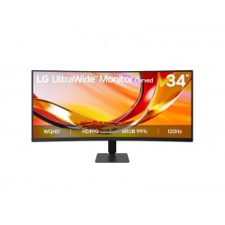 Monitor LG 34U601B-B/34-WQHD-LED-120Hz/21:9 UltraWide Curved FreeSync - 34U601B-B