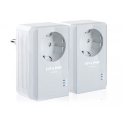 Tp-Link AV600 Passthrough Powerline Starter Kit (TL-PA4010P KIT)