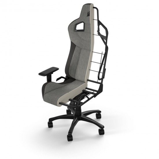 Corsair Gaming Chair T3 Rush Fabric(2023)- Grey/Charcoal - CF-9010056-WW