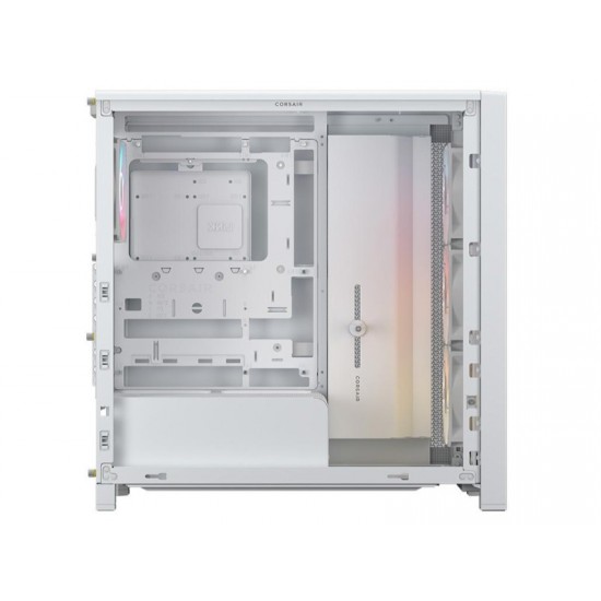 CORSAIR Case 4000D FRAME LCD ARGB (Mid-Tower, TG, White) - PN CC- 9011327-WW