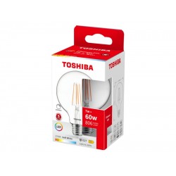 TOSHIBA LED FILAMENT G95 E27 7W 2700K DIMMABLE