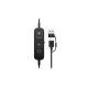 HP Poly Mission 820 Stereo USB Wired Headset - D16LSAA
