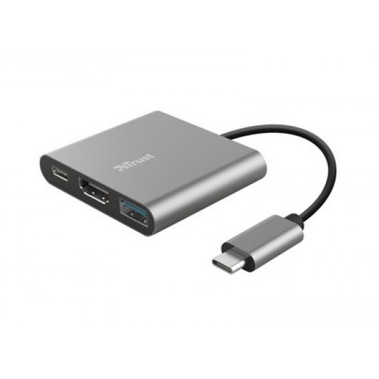 USB-C ADAPT TRUST DALYX 3-IN1 23772