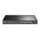 Tp-Link 16-Port 10/100Mbps + 2-Port Gigabit Unmanaged PoE Switch (TL- SL1218MP)