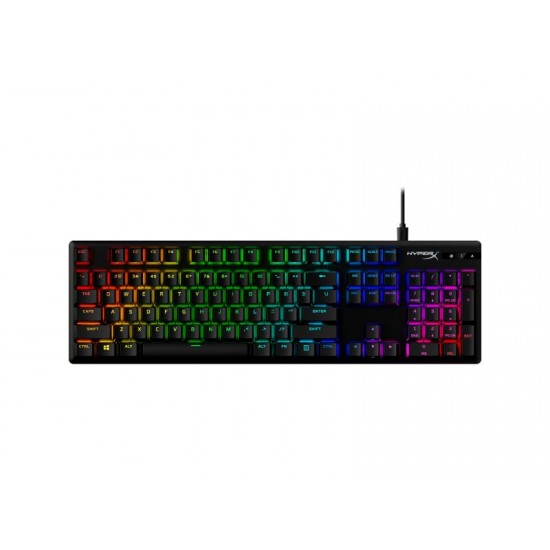 HyperX Alloy Origins PBT HX Blue Mechanical Full Size Gaming Keyboard (US Layout) - Black - 639N4AA