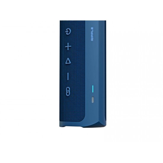 HiFuture Ripple Blue Portable Bluetooth Speaker