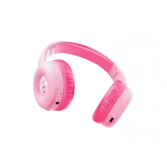 NOUNA WIRELESS KIDS HEADPHONES – PINK