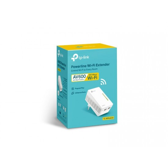 Tp-Link AV600 Wi-Fi Powerline Extender (TL-WPA4220)