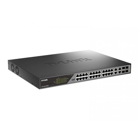 D-Link Switch Managed 28-Port PoE++ 4 SFP Ports (DSS-200G-28MPP)