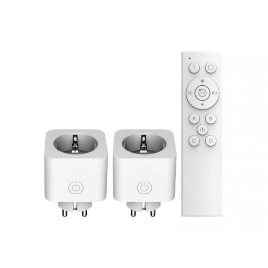 Trust WiFi Socket Starter Set 2 Smart Plugs + Remote - 71399