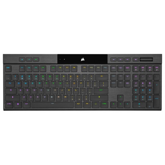 Corsair Wireless Ultra Thin Mechanical Gaming Keyboard K100 Air RGB - Cherry MX Ultra Low Profile Tactile - US Layout - CH-913A01U-NA