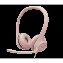 HEADSET LOGITECH PC H390 USB ROSE