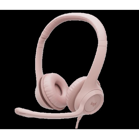 HEADSET LOGITECH PC H390 USB ROSE
