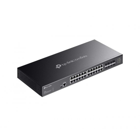 Omada 24-Port 10GBASE-T L2+ Managed Switch with 8 10GE SFP+ Slots