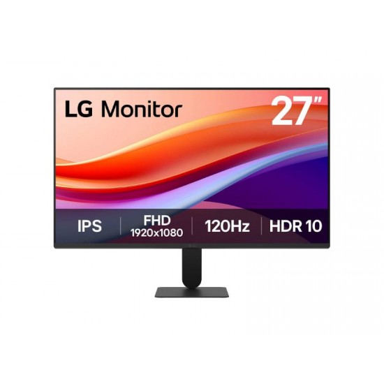 Monitor LG 27U411A-B / 27'' FHD 1920x1080 IPS / 75Hz / Tilt / VESA / Black - PN: 27U411A-B