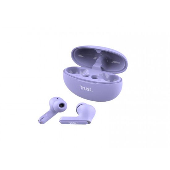 TWS EARBUDS TRUST BT YAVI  PURPLE 25297