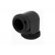 Corsair OD Fitting Pipe Hydro X Series XF Hardline 90°  Twin Pack - Black - CX-9052022-WW